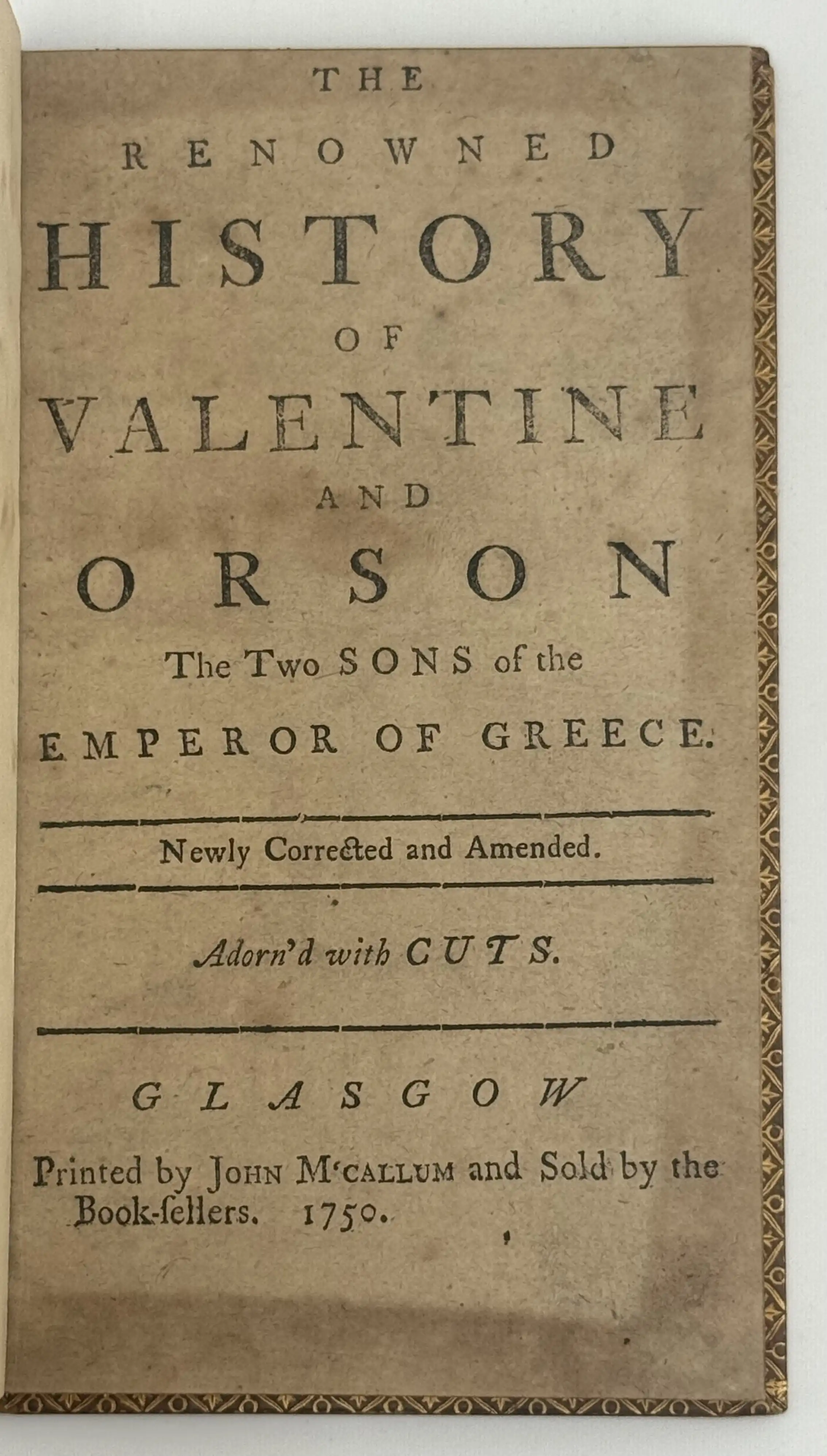 Valentine and Orson